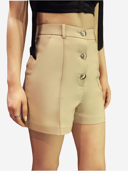 Short boutonné taille haute - Kiabi Short boutonné taille haute - Kiabi