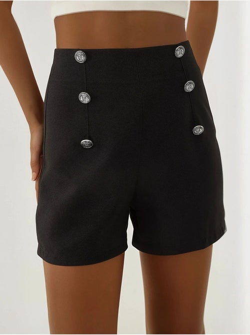 Short boutonné taille haute - Kiabi Short boutonné taille haute - Kiabi