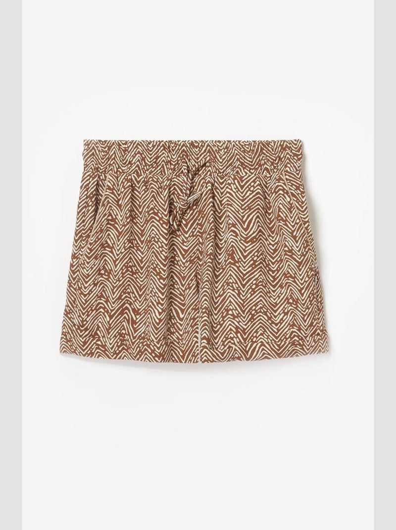 Short CALVIGI 'Le Temps Des Cerises' Marron - Kiabi