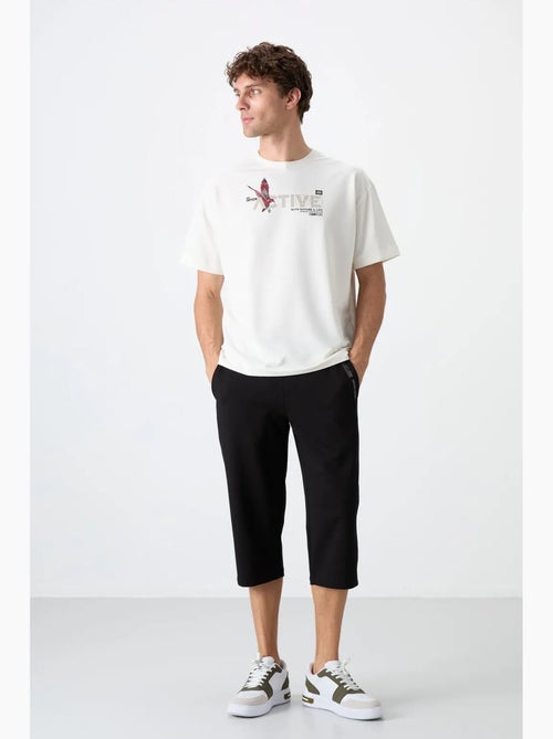 Short capri homme à taille mi-haute tommy - Kiabi Short capri homme à taille mi-haute tommy - Kiabi