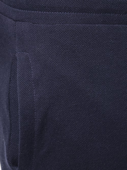 Short cargo en maille piquée uni - Kiabi