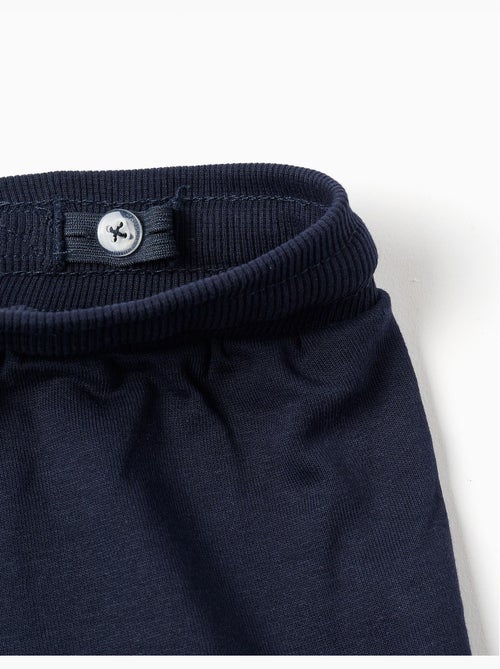 Short cargo en molleton avec cordon de serrage - Kiabi
