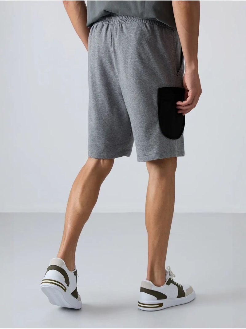 Short cargo homme à jambe large tommy Gris - Kiabi