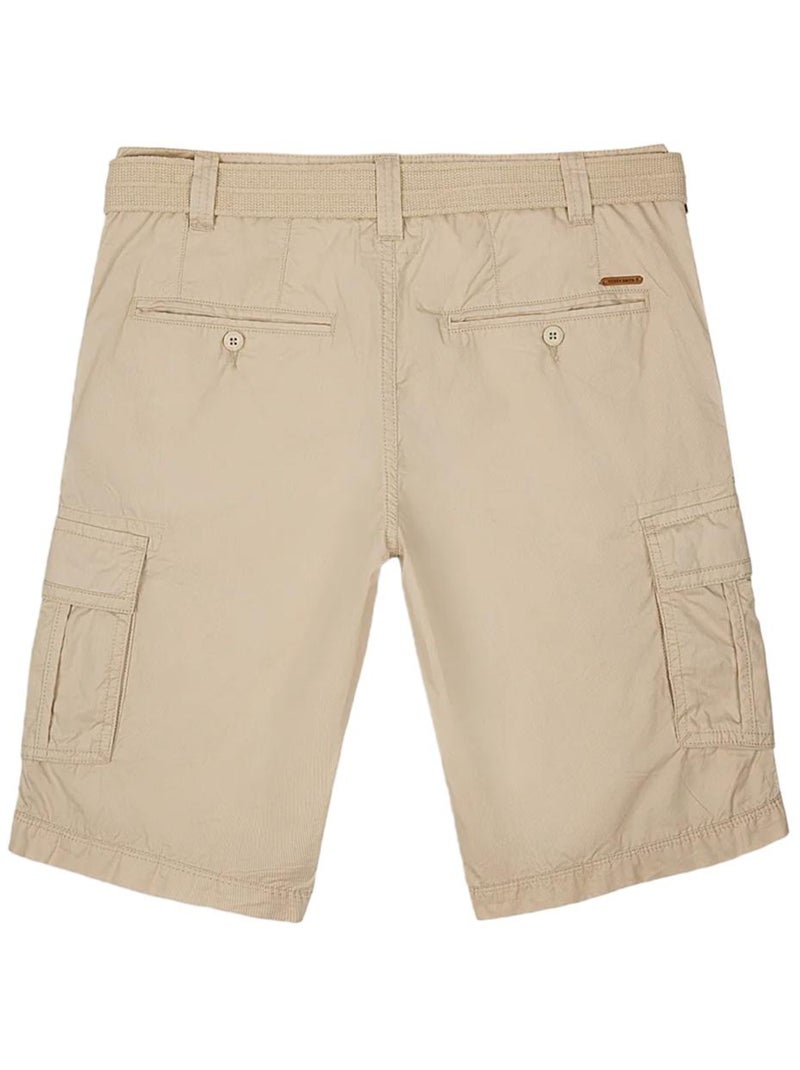 Short Cargo Homme TEDDY SMITH Ecru - Kiabi
