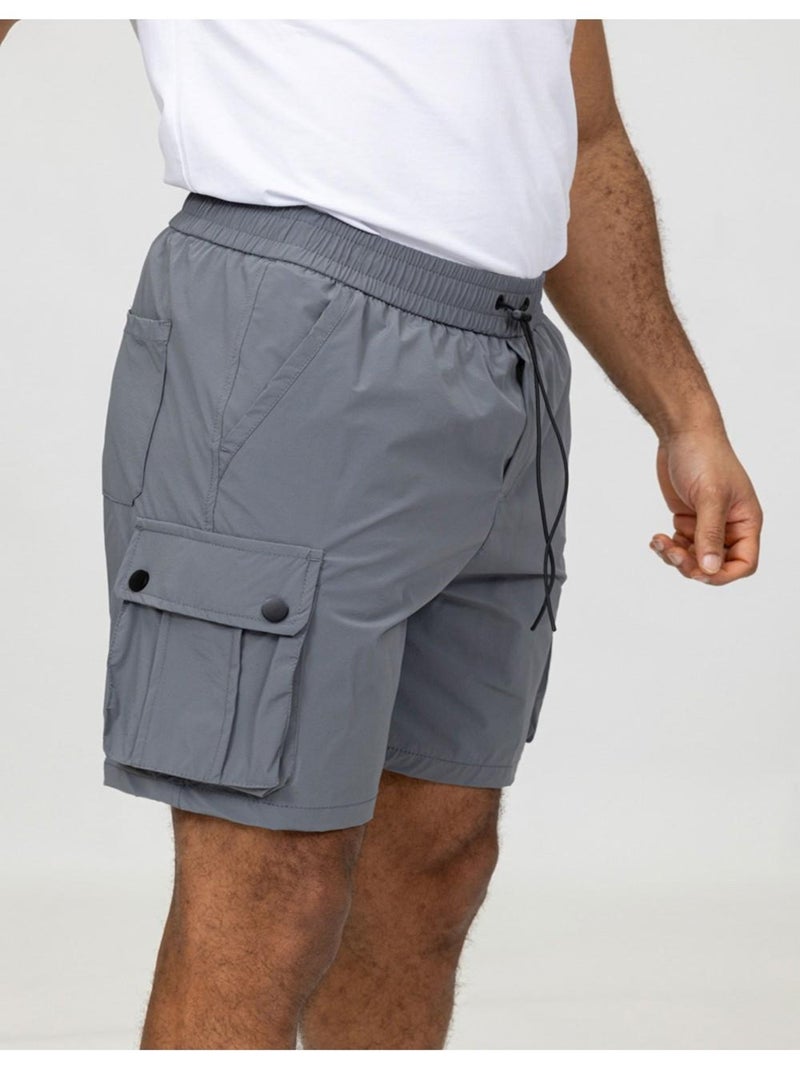 Short Cargo Kebello Gris - Kiabi