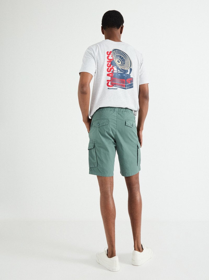 Short cargo, MO Fashion Vert - Kiabi