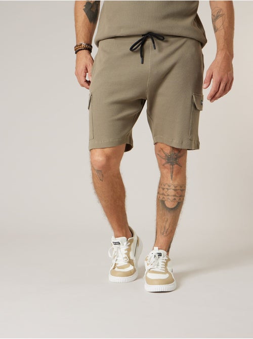 Short cargo regular homme en coton 'Deeluxe' - Kiabi