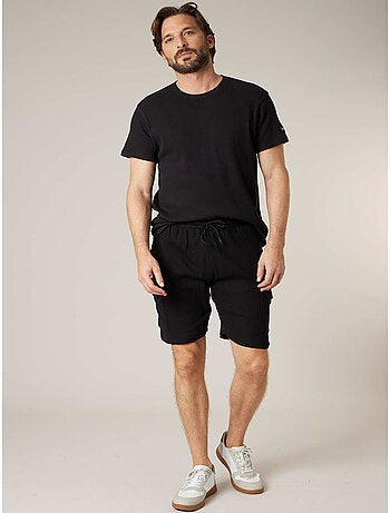 Short cargo regular homme en coton 'Deeluxe'