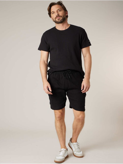 Short cargo regular homme en coton 'Deeluxe' - Kiabi