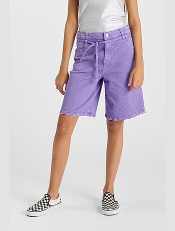 Short CARPUGI en jeans 'Le Temps Des Cerises'