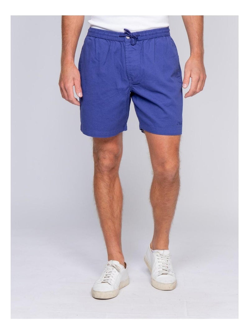 SHORT CASSIS Bleu roi - Kiabi