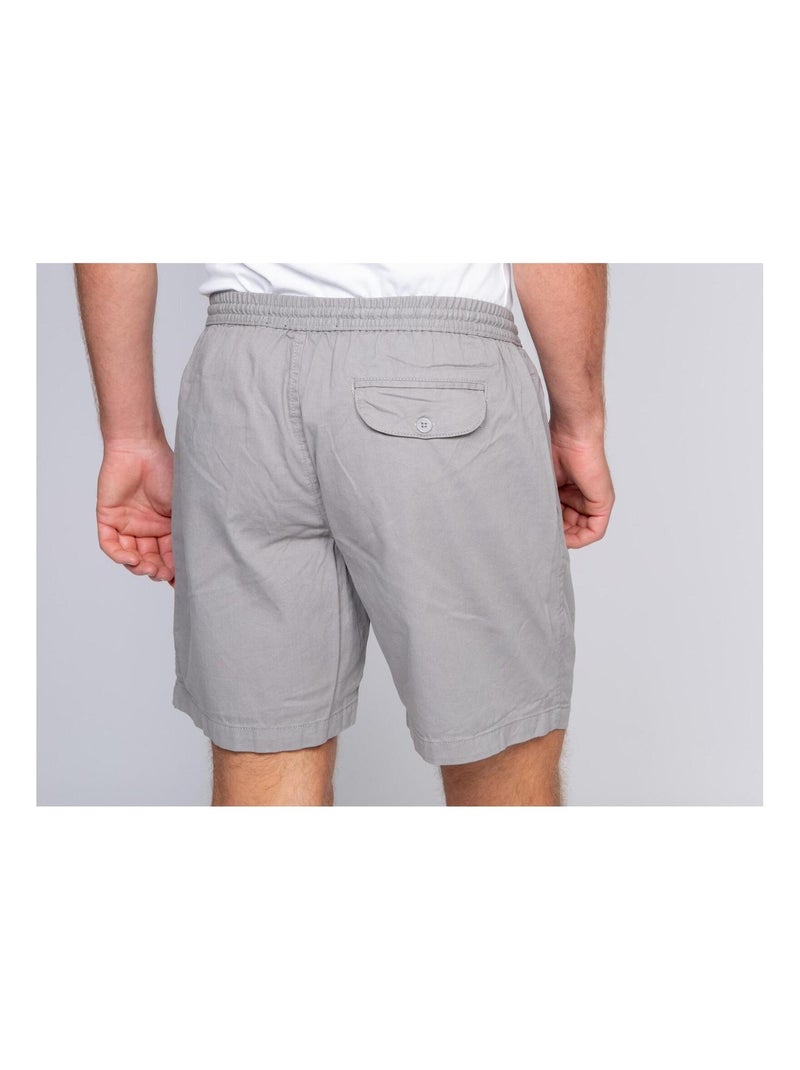 SHORT CASSIS Gris clair - Kiabi
