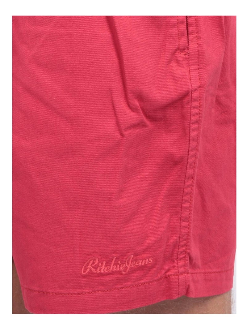 SHORT CASSIS Rouge foncé - Kiabi