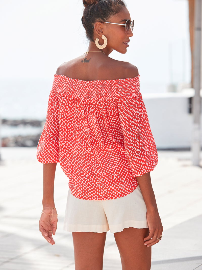 Short ceinturé Summer Kapsel Beige - Kiabi