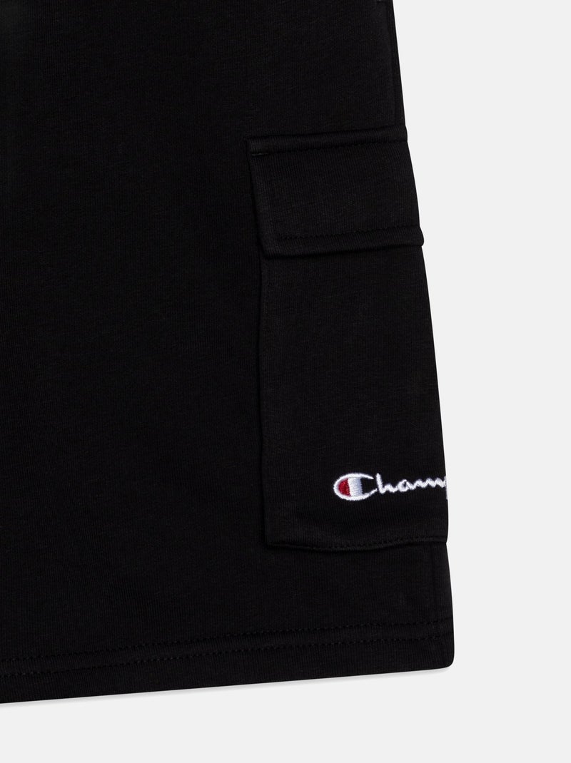 Short Champion taille élastique Noir - Kiabi