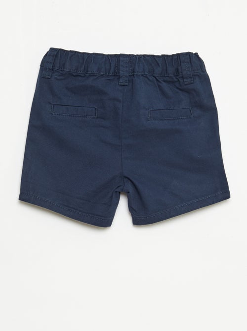 Short chino avec taille ajustable - Kiabi