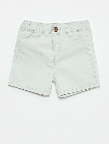 Short chino avec taille ajustable