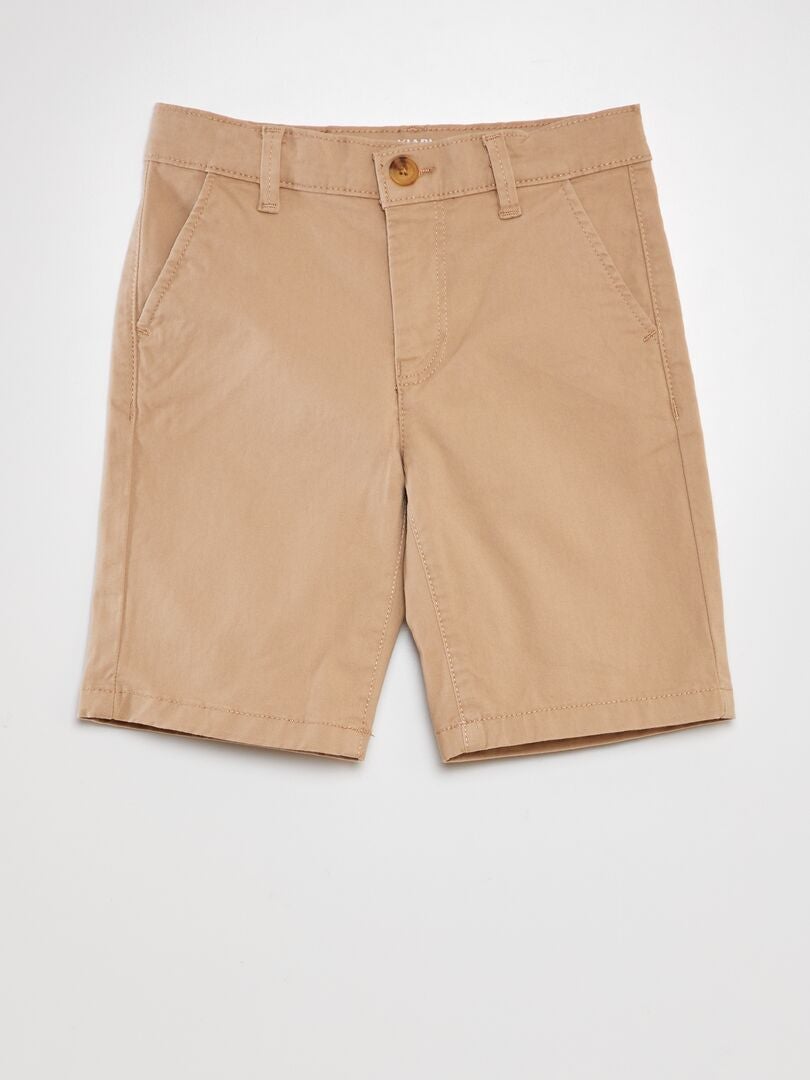 Short chino BEIGE - Kiabi