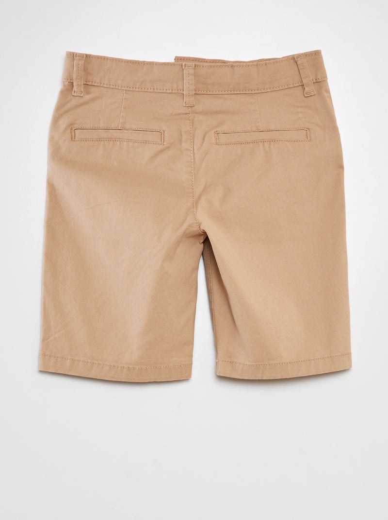 Short chino BEIGE - Kiabi