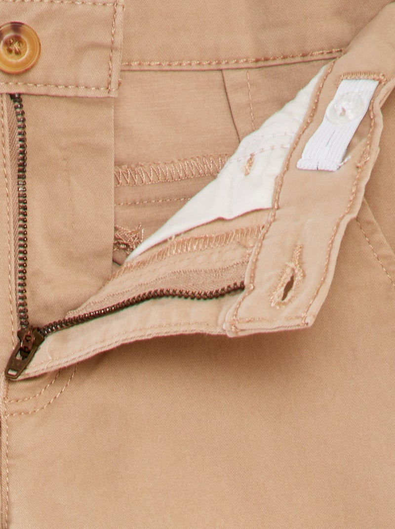 Short chino BEIGE - Kiabi