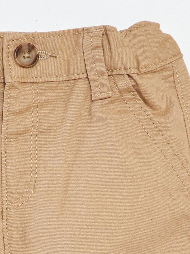 Short chino Beige - Kiabi