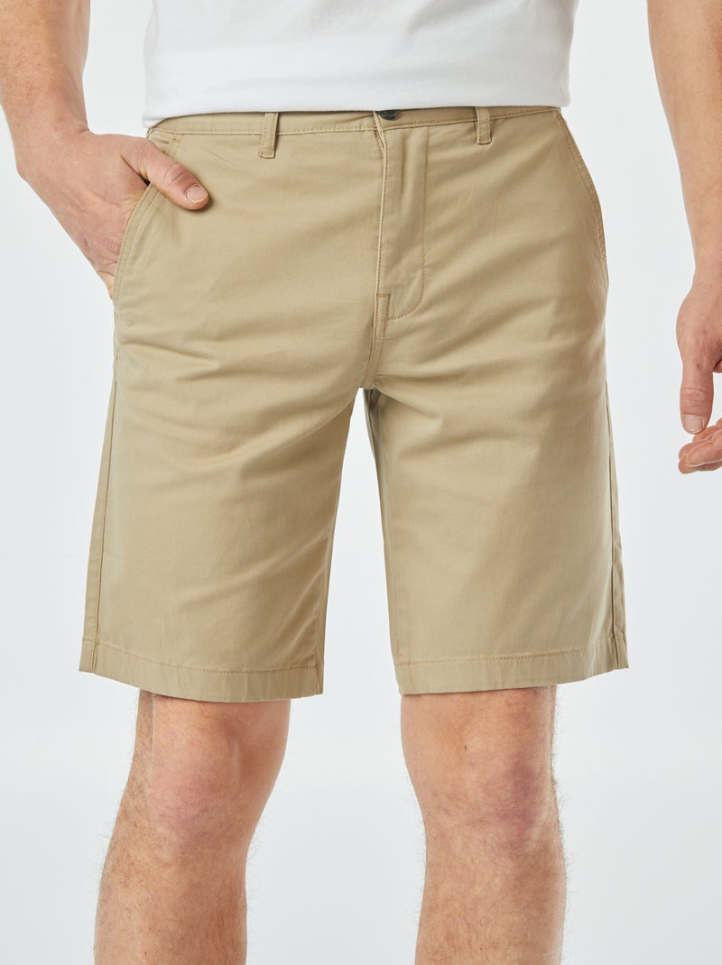Short chino BEIGE - Kiabi