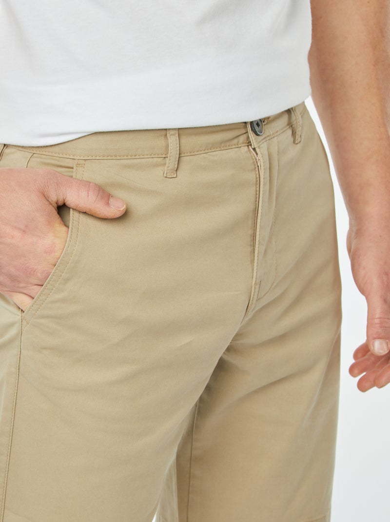 Short chino BEIGE - Kiabi