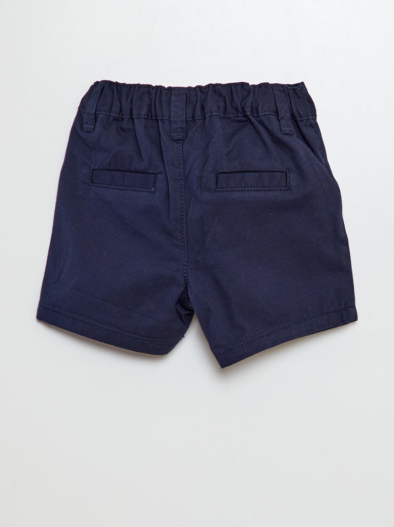 Short chino Bleu - Kiabi