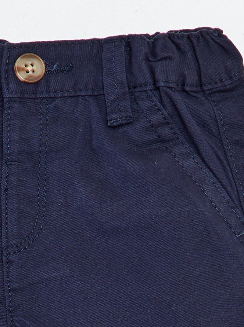 Short chino Bleu - Kiabi