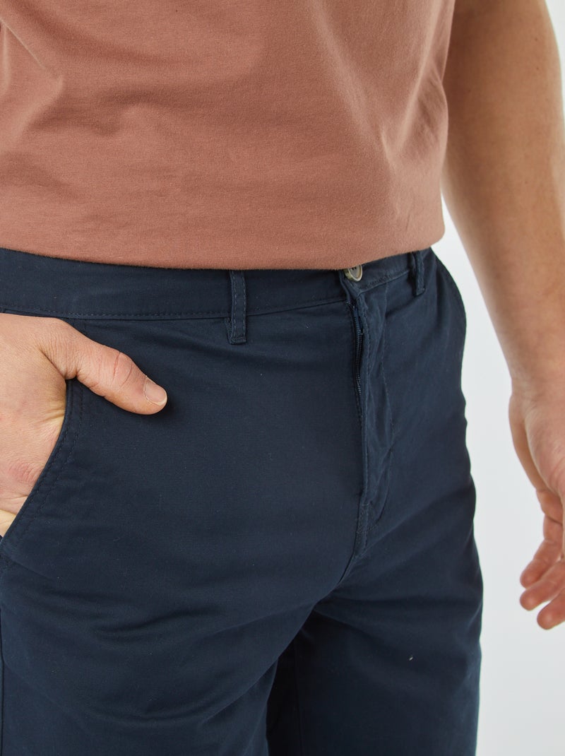 Short chino BLEU - Kiabi