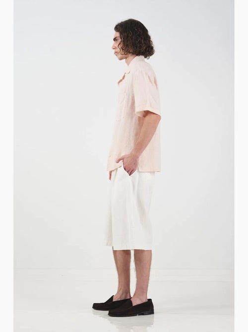 Short chino décontracté pour homme avec cordon de serrage à la taille giesto - Kiabi Short chino décontracté pour homme avec cordon de serrage à la taille giesto - Kiabi