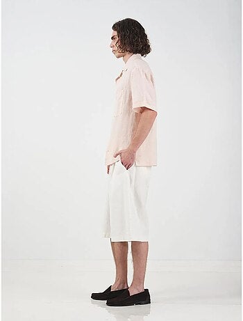 Short chino décontracté pour homme giesto avec cordon de serrage à la taille