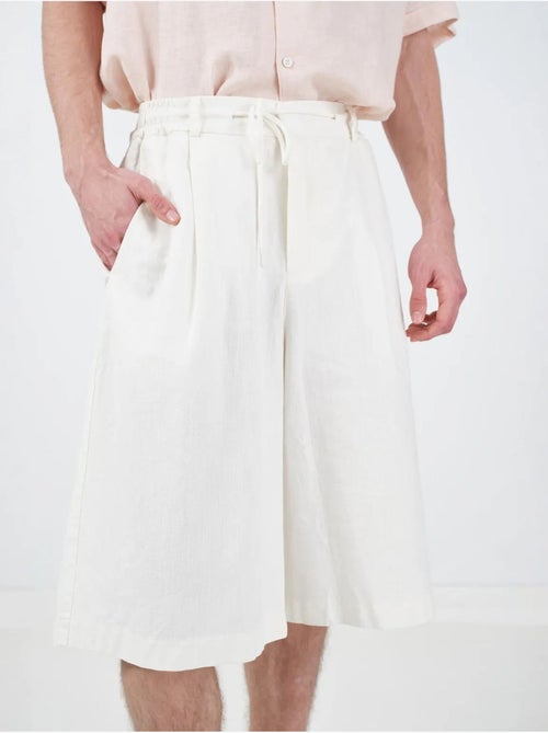 Short chino décontracté pour homme giesto avec cordon de serrage à la taille - Kiabi Short chino décontracté pour homme giesto avec cordon de serrage à la taille - Kiabi