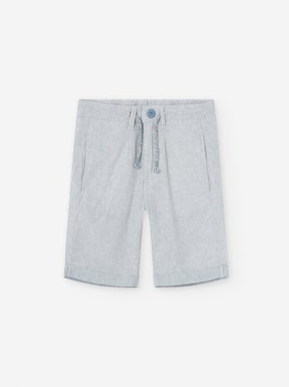 Short Chino en Coton et Lin