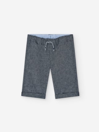 Short Chino en Coton et Lin
