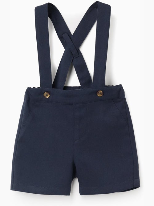 Short chino en sergé avec bretelles You&Me - Kiabi