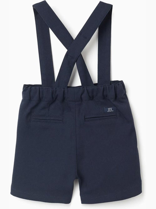 Short chino en sergé avec bretelles You&Me - Kiabi