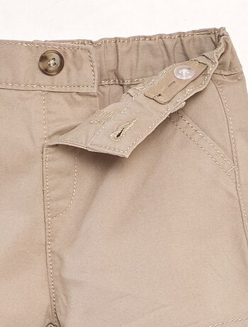 Short chino en twill