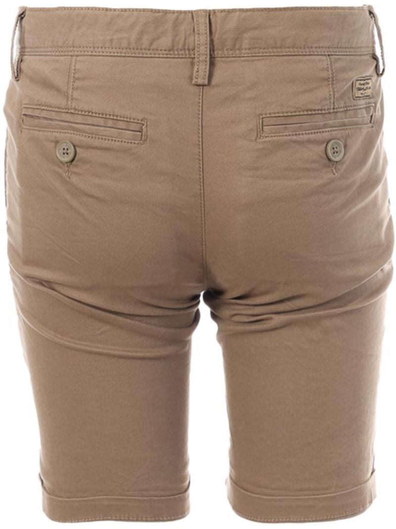 Short Chino Garçon Teddy Smith Marron cappuccino - Kiabi