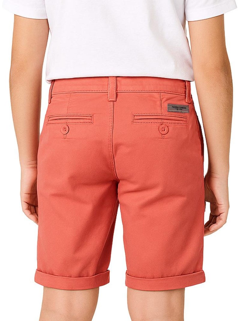 Short chino garçon teddy smith Orange - Kiabi