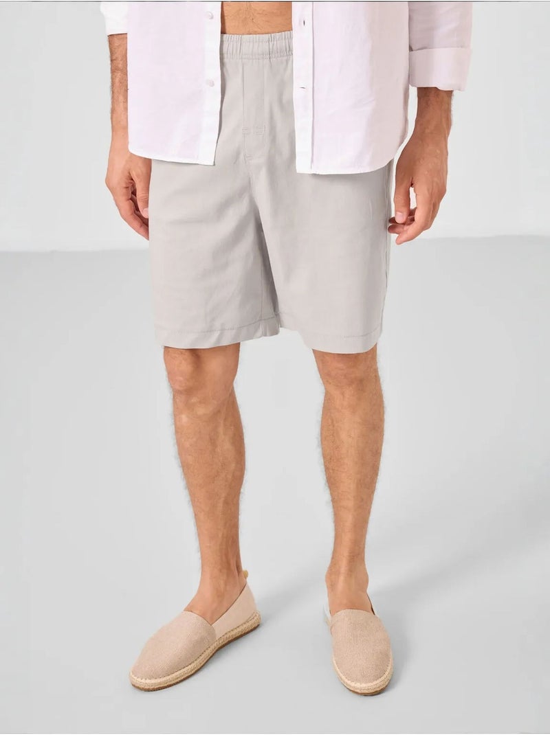 Short chino homme coupe regular tommy Gris clair - Kiabi