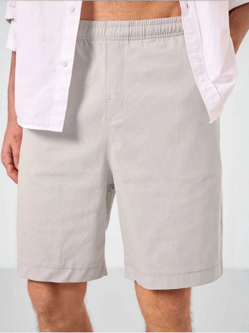 Short chino homme coupe regular tommy Gris clair - Kiabi