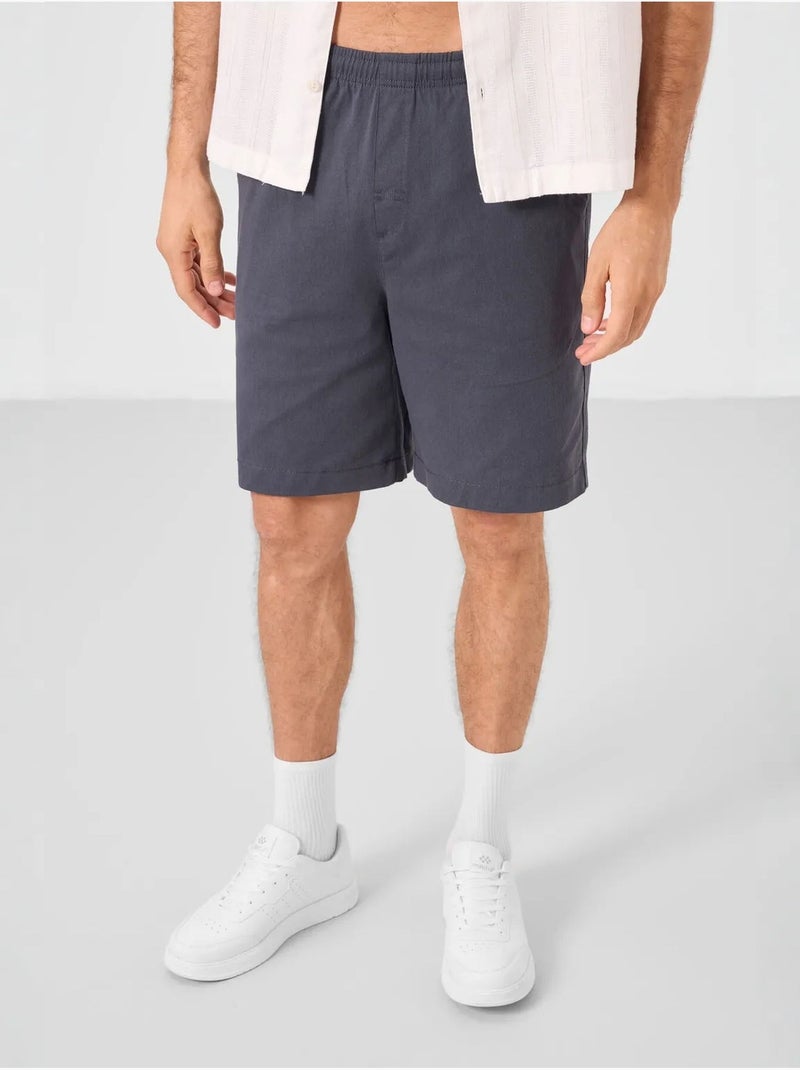 Short chino homme coupe regular tommy Gris Noir - Kiabi