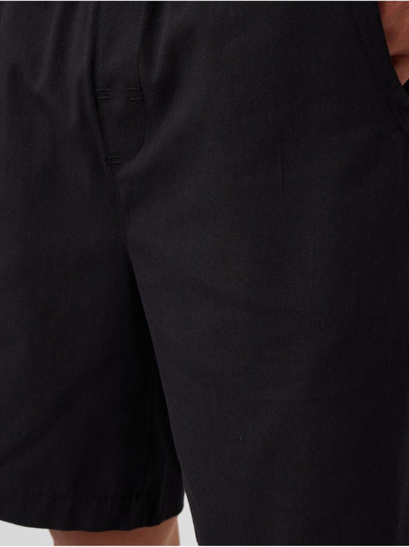 Short chino homme coupe regular tommy Noir - Kiabi