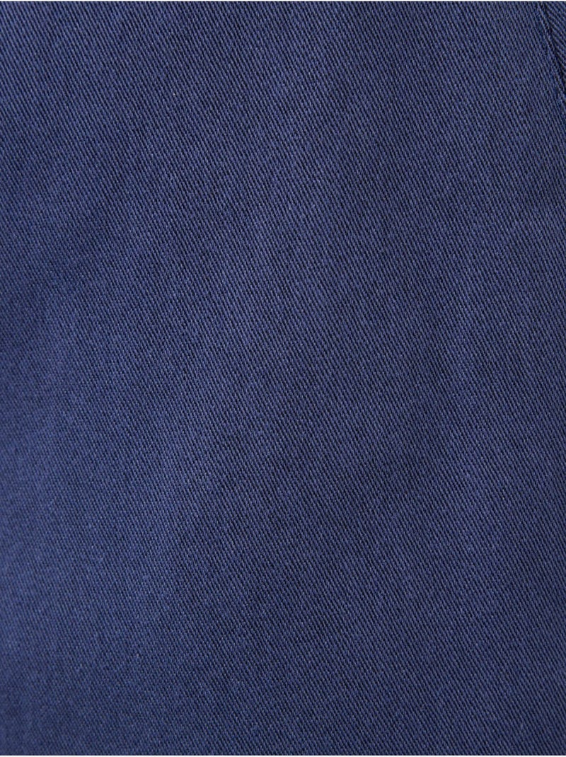 Short chino homme en tissu tissé tommy Bleu gris - Kiabi