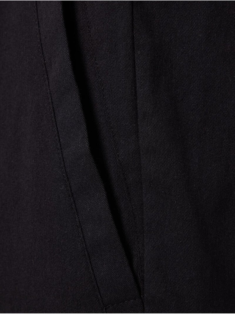 Short chino homme en tissu tissé tommy Noir - Kiabi