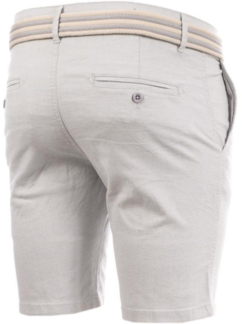 Short Chino Homme Teddy Smith Bleu - Kiabi