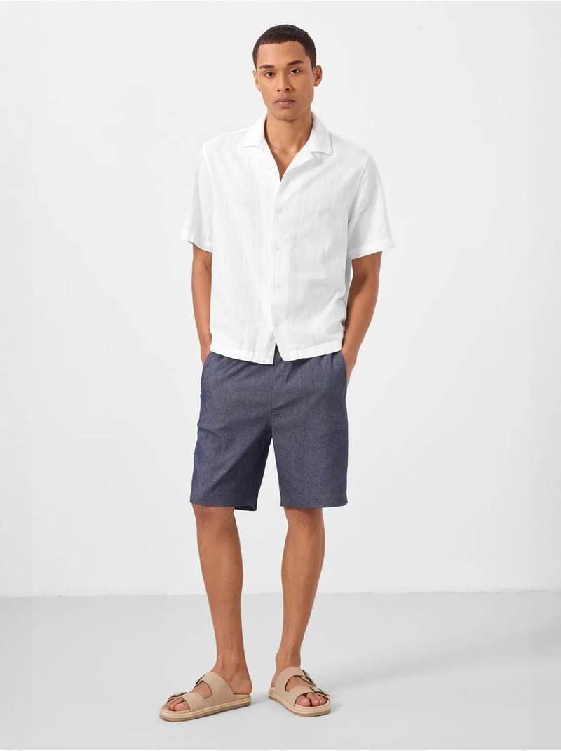 Short chino homme tommy Bleu gris - Kiabi