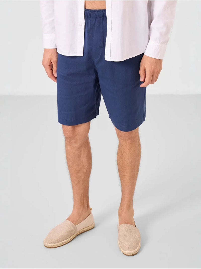 Short chino homme tommy Bleu marine - Kiabi