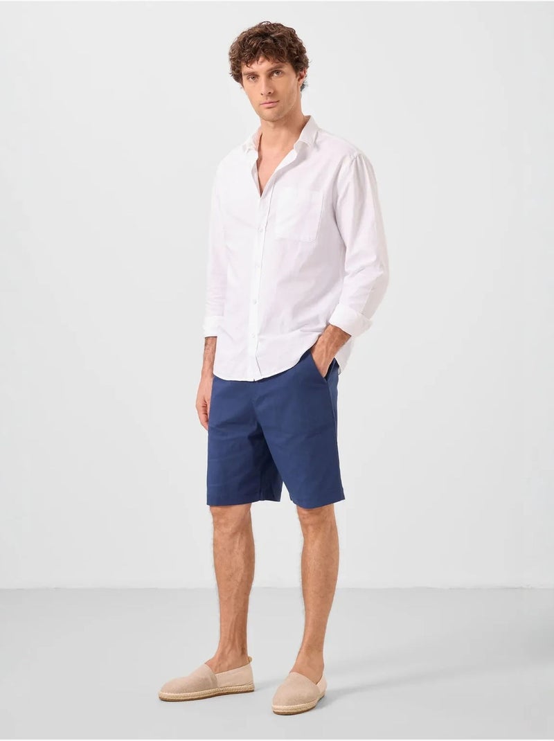 Short chino homme tommy Bleu marine - Kiabi